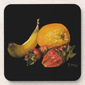 果実プラスチックのコースター コースター (正面)