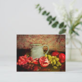 果実及びピッチャー葉書 ポストカード (スタンド正面)