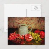 果実及びピッチャー葉書 ポストカード (正面/裏面)