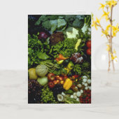 果実及び野菜 カード (黄色い花)