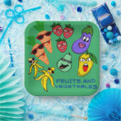 果実及び野菜 ペーパープレート (パーティー)