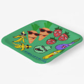 果実及び野菜 ペーパープレート (傾斜あり)