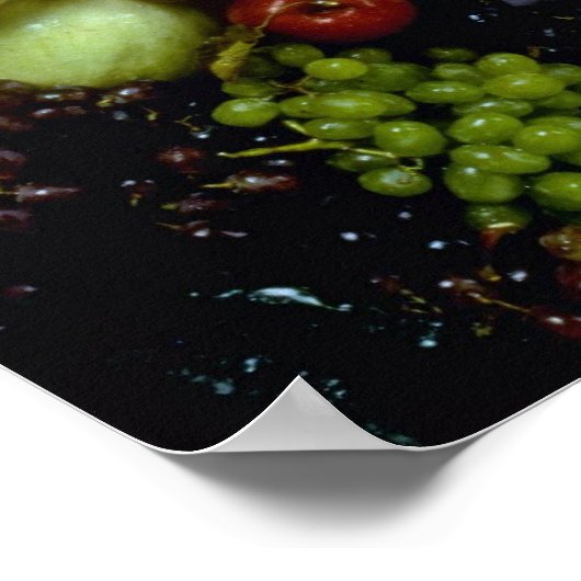 果実及び野菜 ポスター (角)