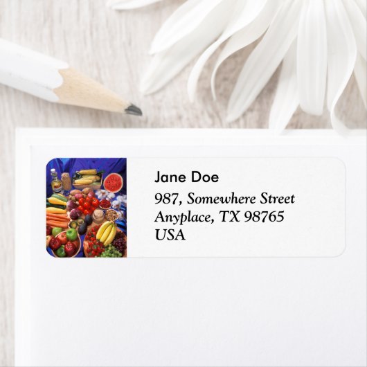 果実及び野菜 ラベル (インサイチュ)