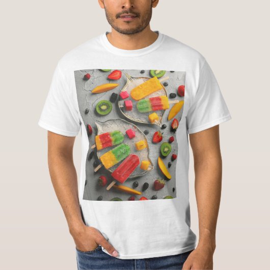 果実及び野菜 Tシャツ (正面)