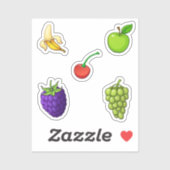 果実収集 シール (シート)