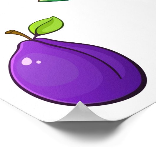 果実収集 ポスター (角)