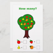 果実棚卸ワークシート 便箋 (正面/裏面)