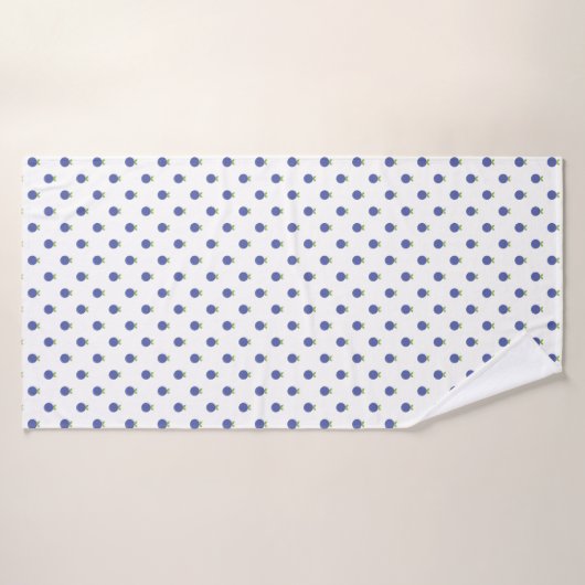 果実水玉模様 バスタオル (バスタオル)