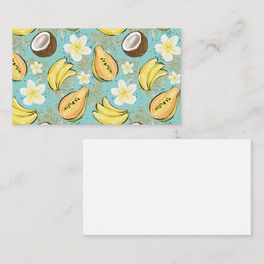 果実熱帯 名刺 (正面/裏面)