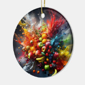 果実爆発 セラミックオーナメント (左)