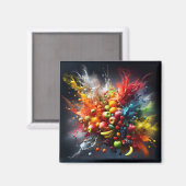 果実爆発 マグネット (正面/裏面)