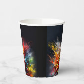 果実爆発 紙コップ (左)