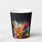 果実爆発 紙コップ (裏面)