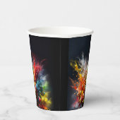 果実爆発 紙コップ (右)