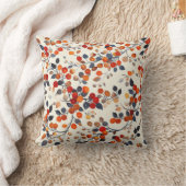 果実紅葉ニュートラルテクスチャ自然 クッション (ブランケット)