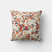 果実紅葉ニュートラルテクスチャ自然 クッション (正面)