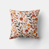 果実紅葉ニュートラルテクスチャ自然 クッション (裏面)