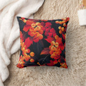 果実紅葉ニュートラルテクスチャ自然 クッション (ブランケット)