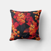 果実紅葉ニュートラルテクスチャ自然 クッション (裏面)