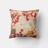 果実紅葉ニュートラルテクスチャ自然 クッション (裏面)