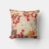 果実紅葉ニュートラルテクスチャ自然 クッション (正面)