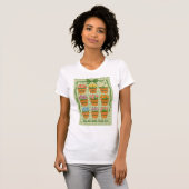 果実花ポットTシャツ Tシャツ (正面フル)