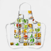 果実野菜グリッド エプロン (正面)