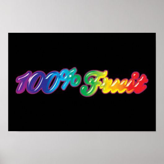 果実100% ポスター (正面)