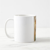 果実(アールヌーボー)(雌ポートレート)（果実） コーヒーマグカップ (左)