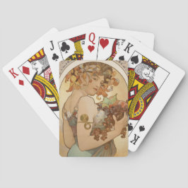 果実(アールヌーボー)(雌ポートレート)（果実） トランプ