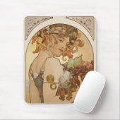 果実(アールヌーボー)(雌ポートレート)（果実） マウスパッド (マウス)