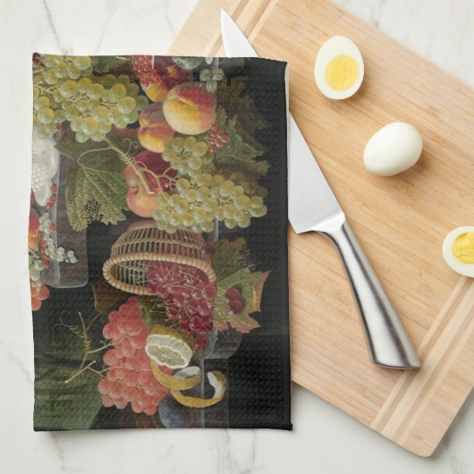 果実 キッチンタオル (四つ折り)