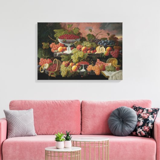 果実 キャンバスプリント (インサイチュ (リビング))