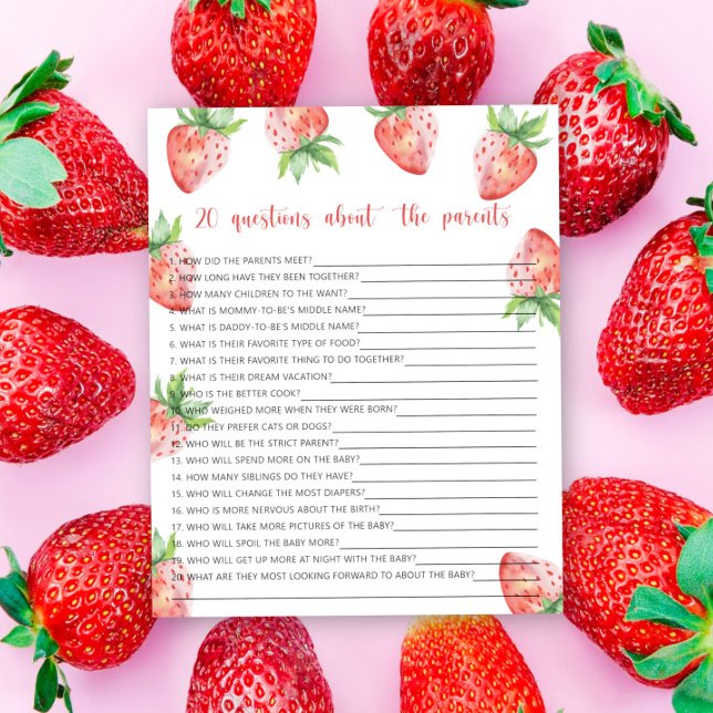 果実 – ゲーム – 親に関する20の質問 (クリエイターアップロード済み)