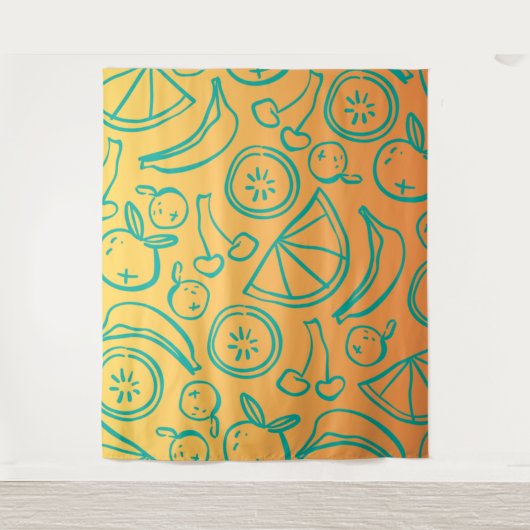 果実 タペストリー (正面)