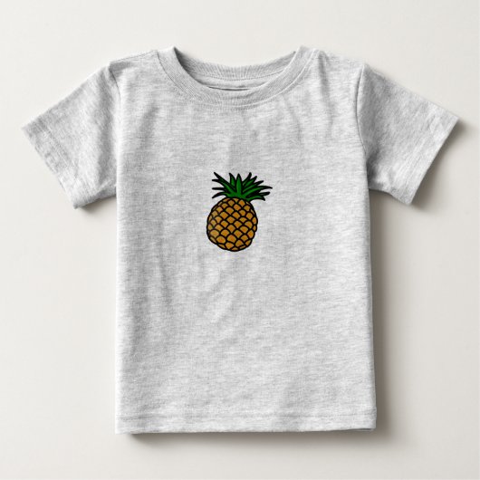 果実_(パイナップル) ベビーTシャツ (正面)