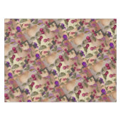 果実、パッチワーク テーブルクロス (正面(横))