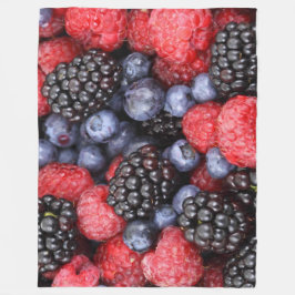 果実 フリースブランケット