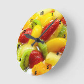 果実 ラウンド壁時計 (傾斜)
