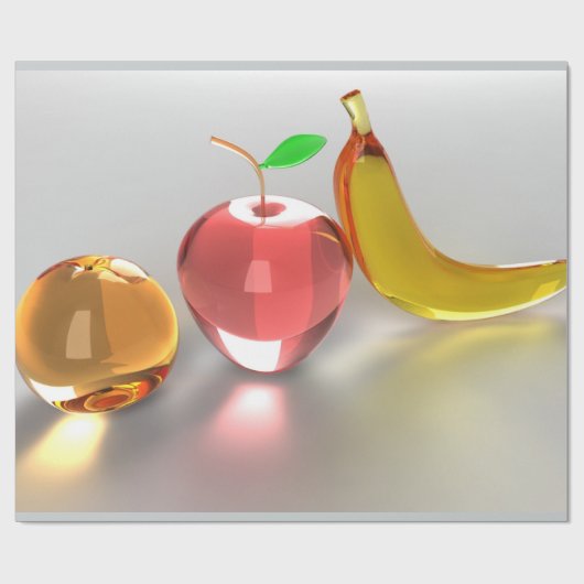 果実 ラッピングペーパー (フラット)