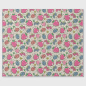 果実 ラッピングペーパー (フラット)