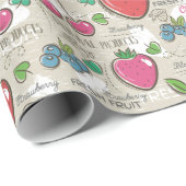 果実 ラッピングペーパー (ロールコーナー)
