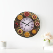果実 ラージ壁時計 (ホーム)
