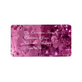 果実、ワイン、花 ラベル (正面)