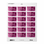 果実、ワイン、花 ラベル (フルシート)