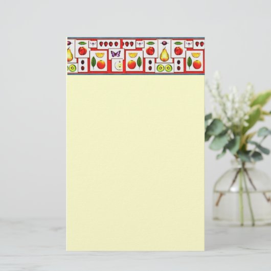 果実 便箋 (スタンド正面)