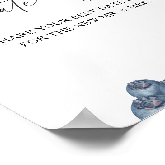 果実 – 日付の夜のアイディア。日付jarブライダルゲーム ポスター (角)