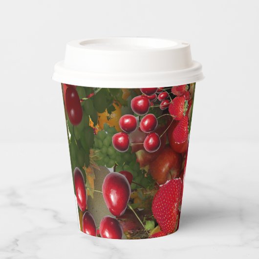 果実 紙コップ (正面)