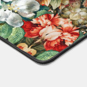 果実、花、葡萄、桃と小鳥 デスクマット (コーナー)